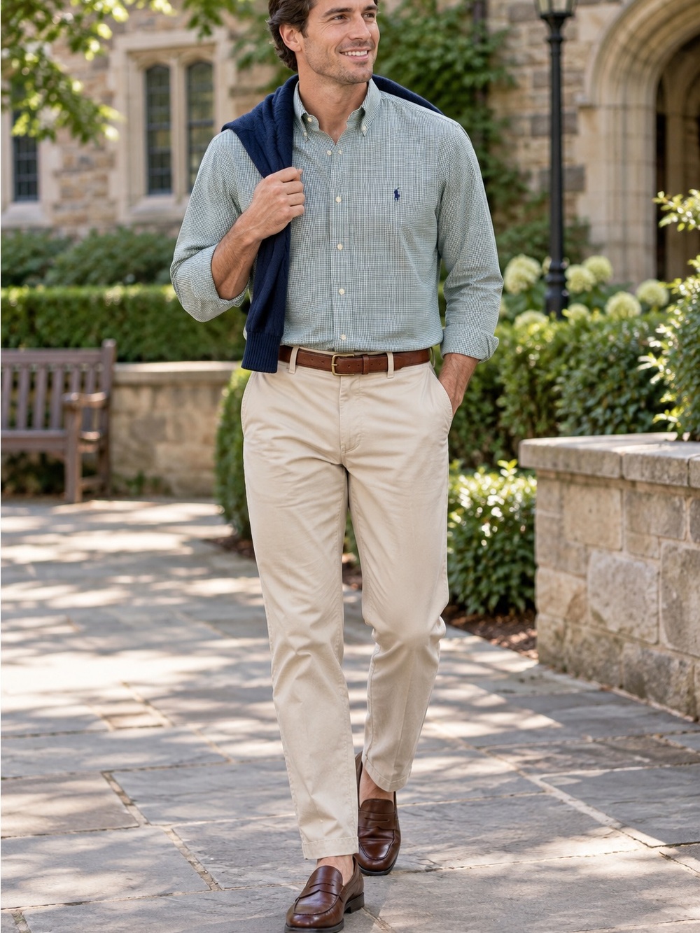 Ralph Lauren Men’s Cream/Tan Chino Pants